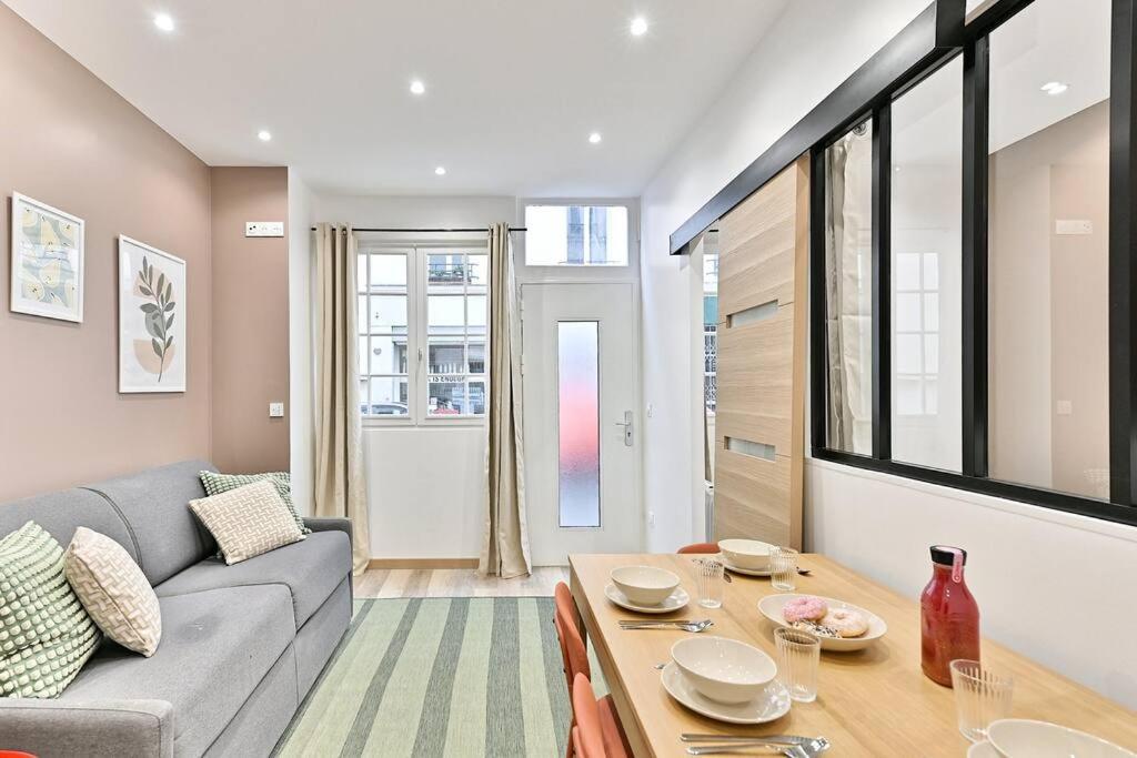 Appartement Central Equipe Paris Nation Exterior foto